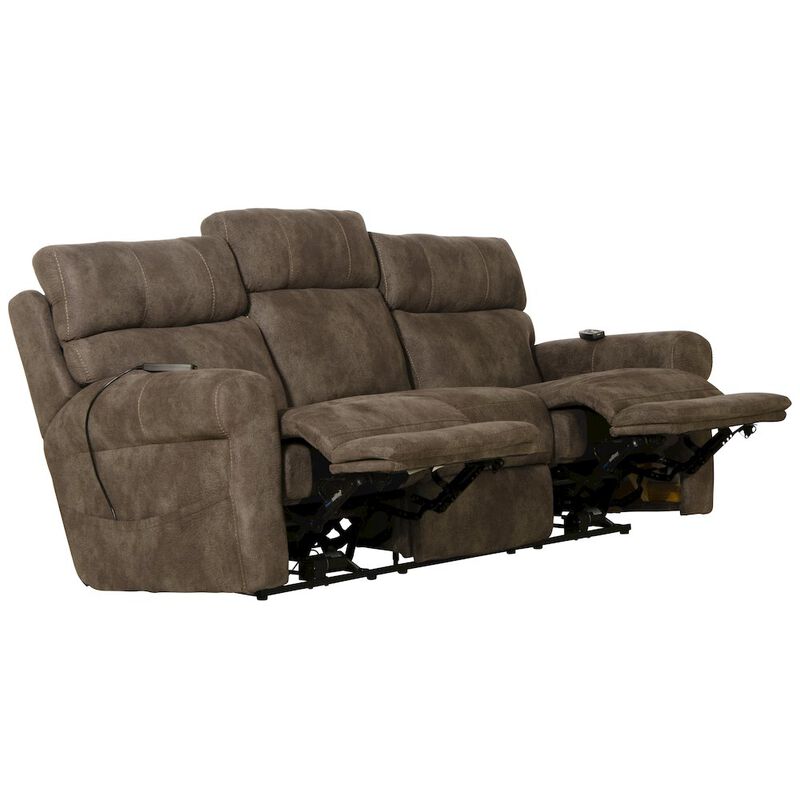 Catnapper Tranquility Power Lay Flat Recliner with Power Adjustable Headrest & Lumbar