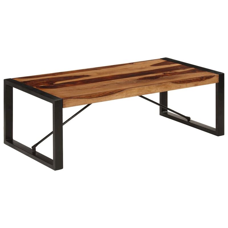 vidaXL Coffee Table 47.2x23.6x15.7 Solid Sheesham Wood, 247426