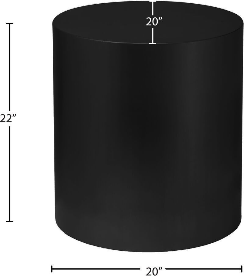 Meridian Furniture Cylinder Matte Black End Table image number 5