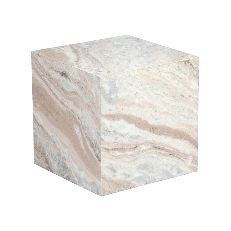 Keira Marble Side Table image number 0