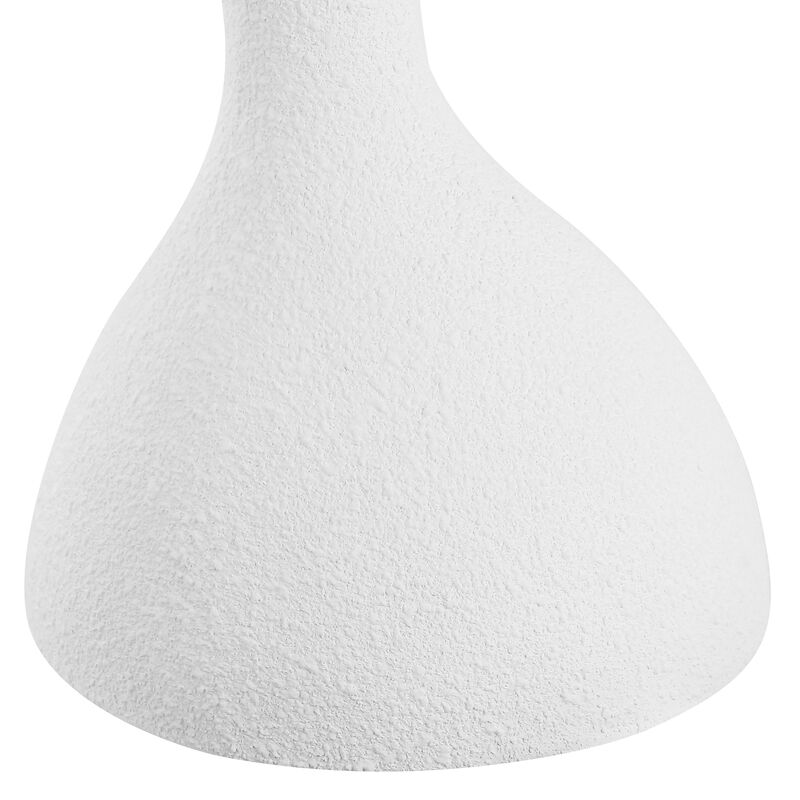 Boracay 19.75" Modern Minimalist Indoor/Outdoor Resin Drink Table