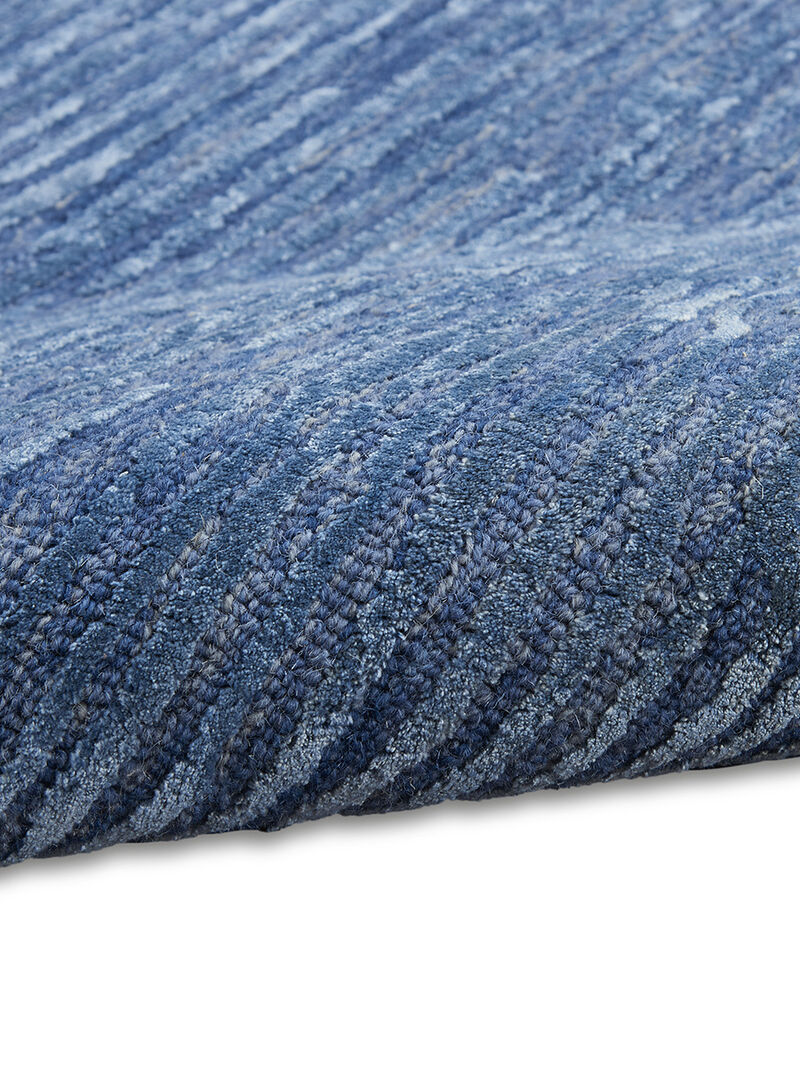 CK010 Linear LNR01 Blue 9'9" x 13'9" Rug