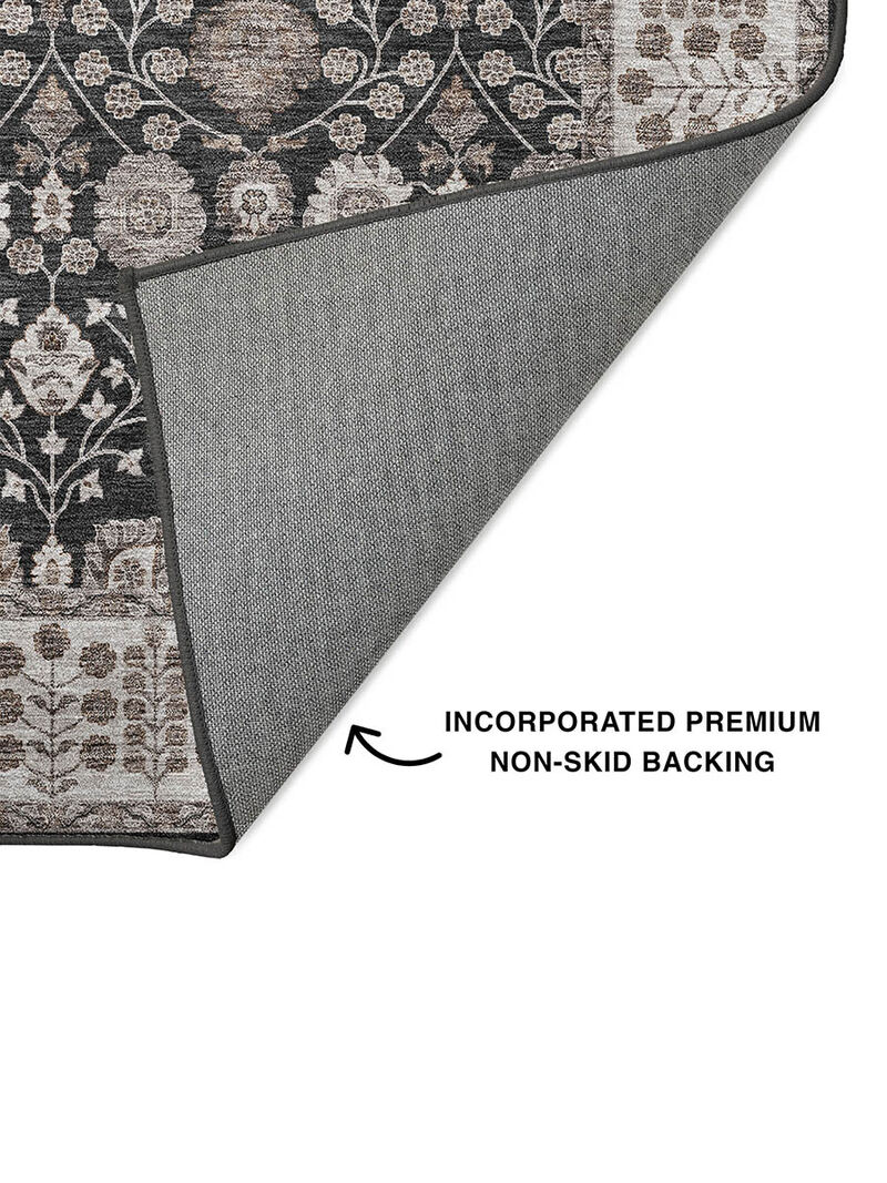 Hatay HY8 Black 10' x 14' Rug