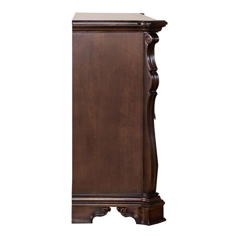 Liberty Furniture Arbor Place 8 Drawer Double Dresser in Brownstone image number 2
