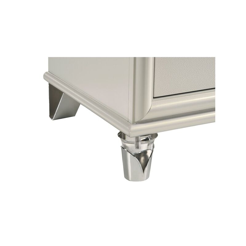 Coaster Co. of America Olivia 6-drawer Dresser and LED Mirror Pearl White image number 2