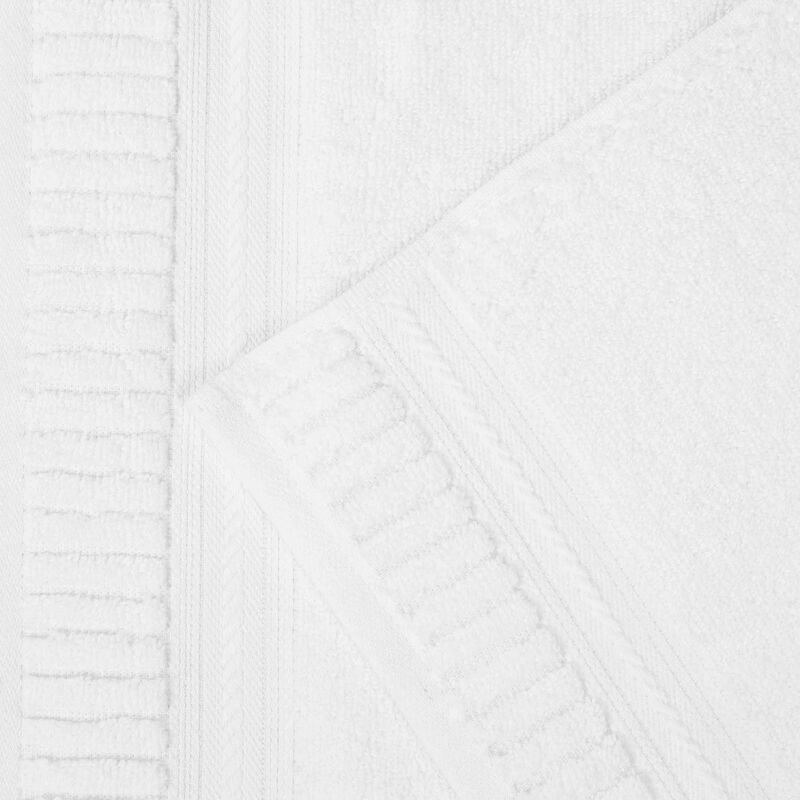Zero Twist Cotton Towel Set Medium Weight Quick Dry Bath Towels image number 3