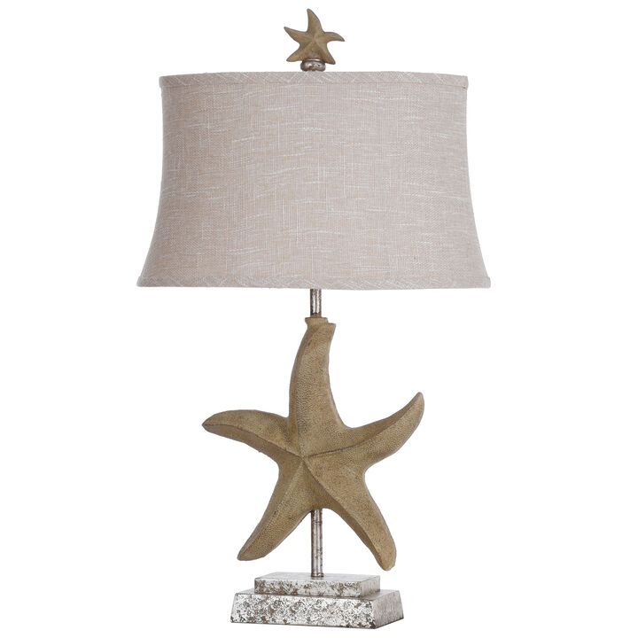 Starfish Motif Table Lamp (Set of 2)