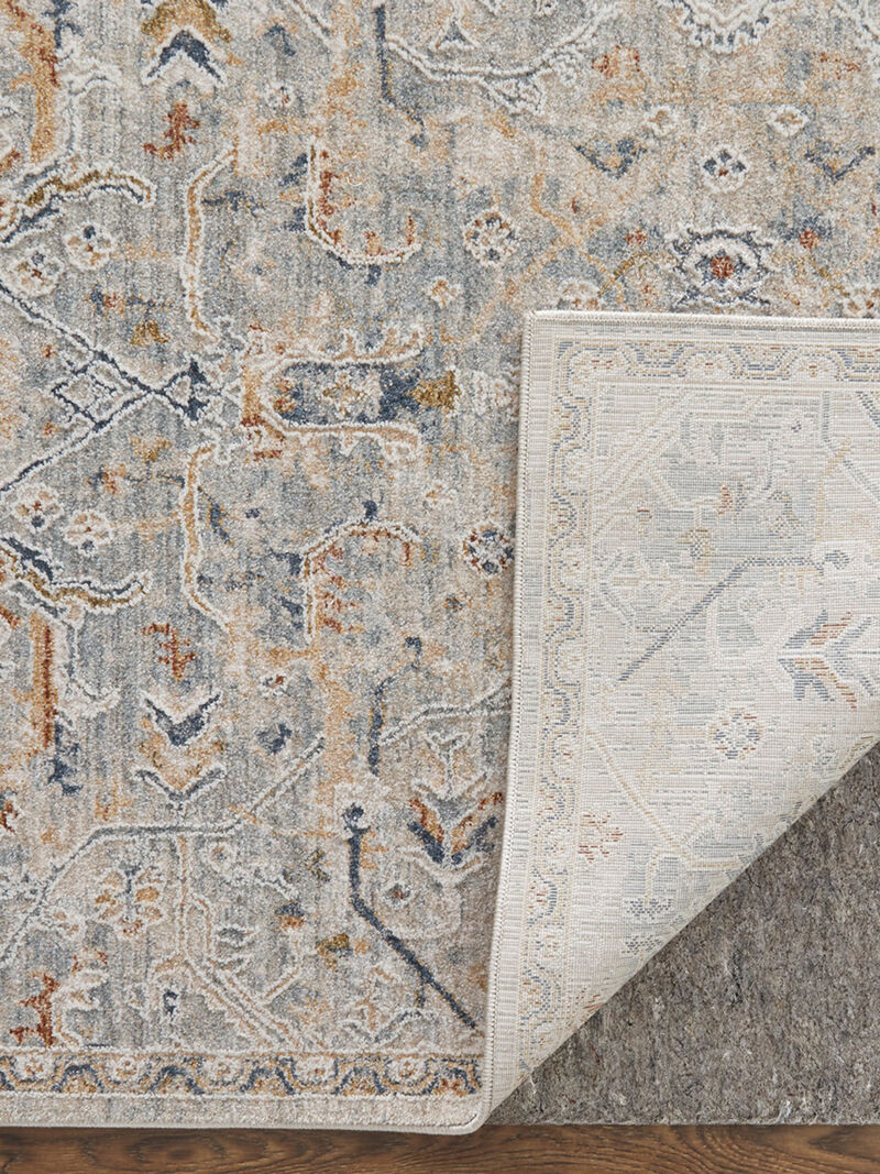 Pasha 39M6F 7'10" x 10'3" Ivory/Blue/Tan Rug