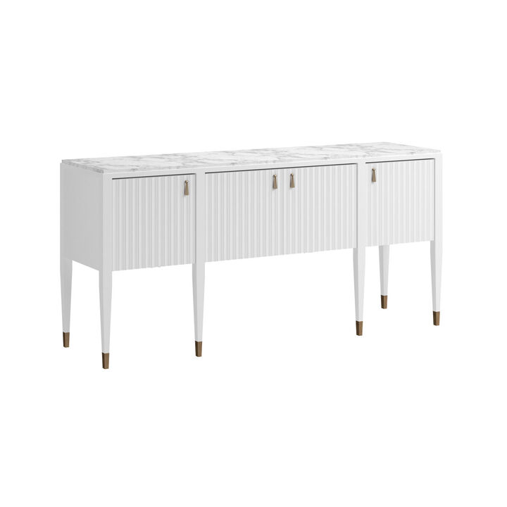 Eave Sideboard with Stone Top