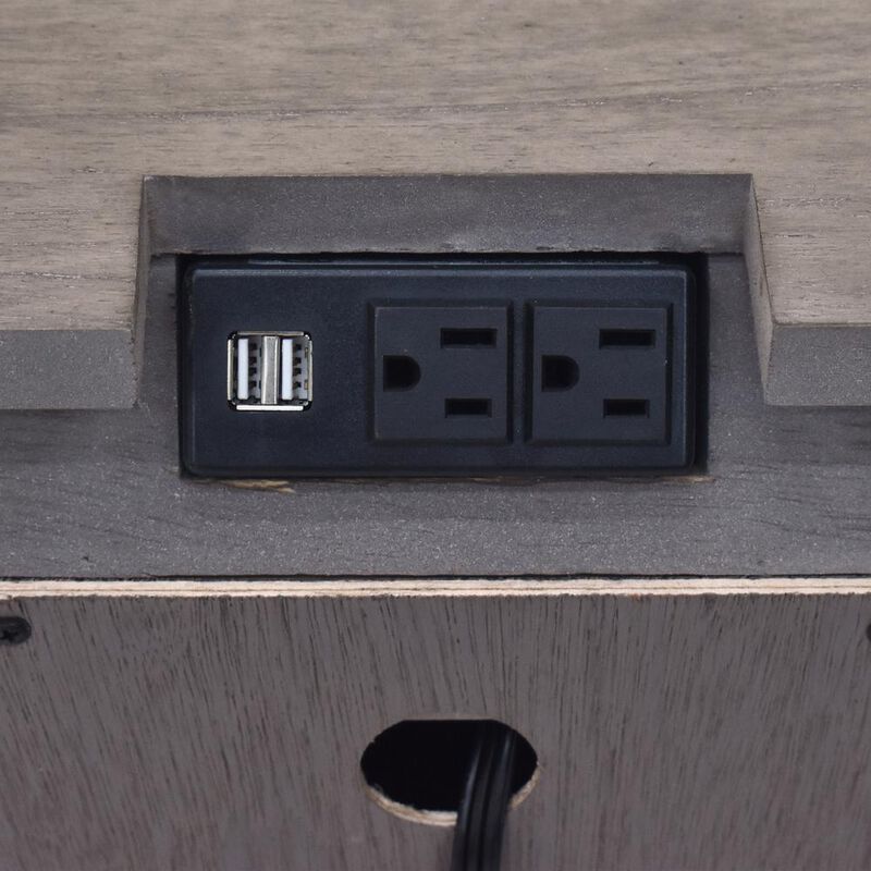 Steve Silver Highland Park Nightstand - Driftwood