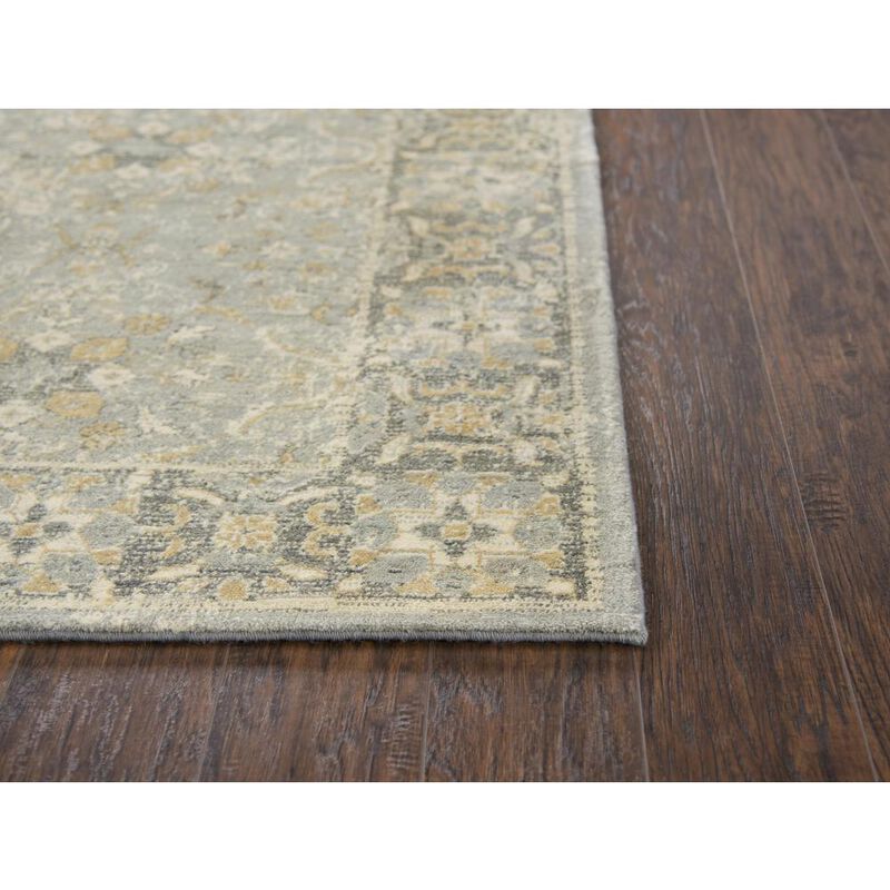 Hybrid Cut Pile Wool Rug, 5' x 8'