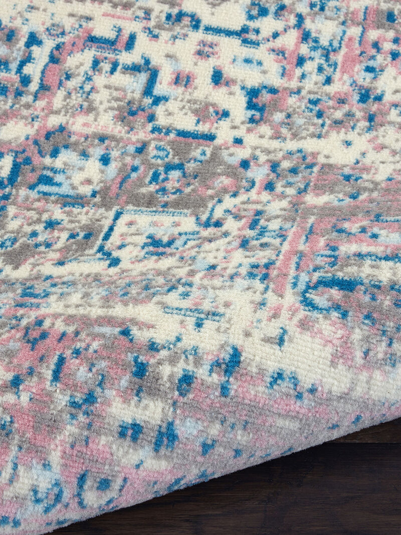 Grafix GRF14 Ivory/Pink 2' x 4' Rug