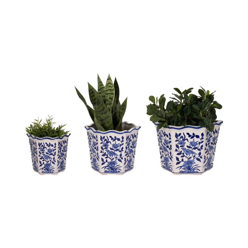 Bird Planters (Set of 3)