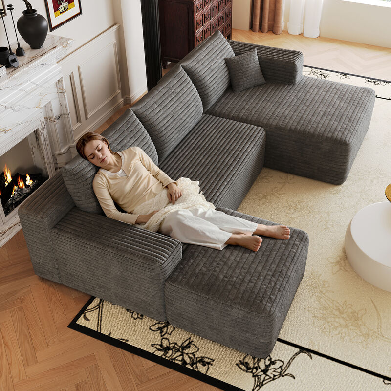 Jamzur Cloud Sectional Sofa image number 5