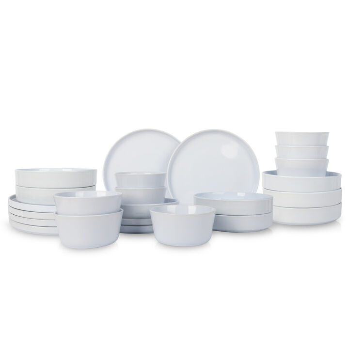 Stone Lain Celina Stoneware 24 Piece Dinnerware Set with Dinner Bowls