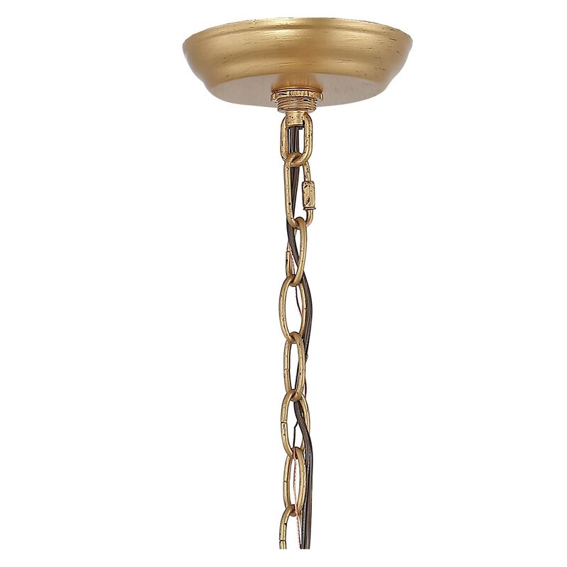 PagodaBulb Lantern Metal LED Pendant