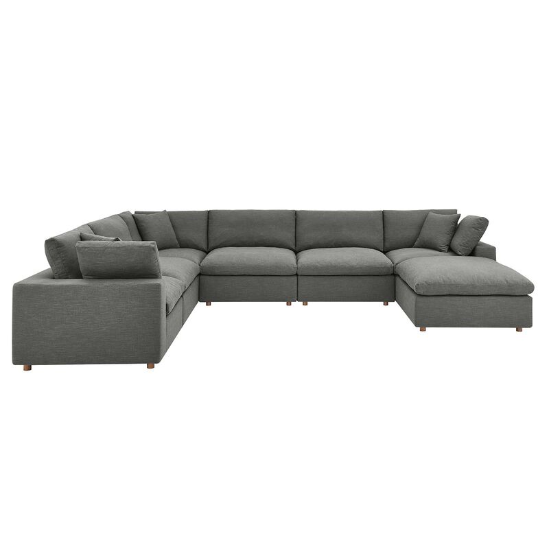 Commix Down Filled Overstuffed 7-Piece Sectional Sofa image number 0
