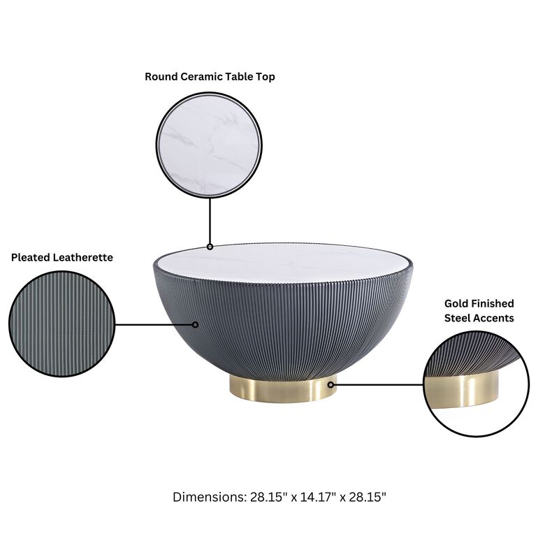 Anderson Gray Coffee Table and Accent Table
