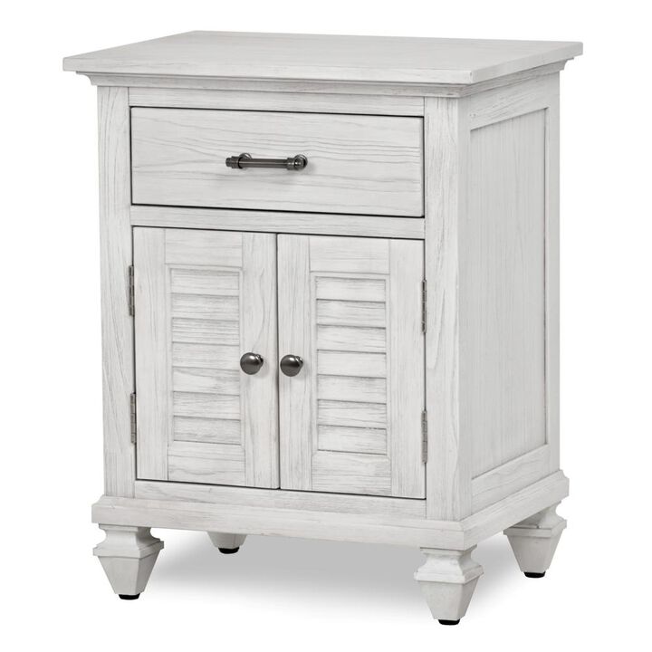 Sea Winds Coastal Furniture Surfside 1-Drawer / 2-Door Nightstand
