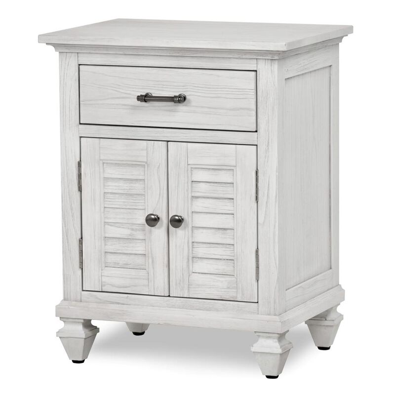 Sea Winds Coastal Furniture Surfside 1-Drawer / 2-Door Nightstand