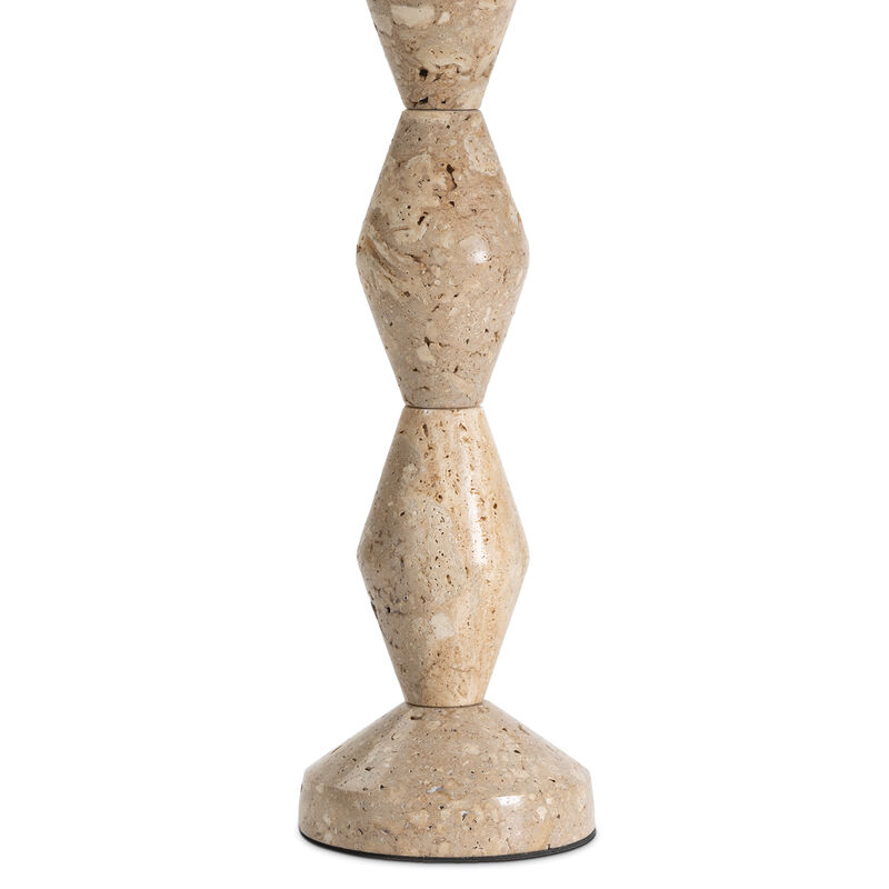 Crew Travertine Buffet Lamp