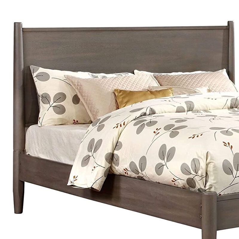 Bedroom Set in Wood &ndash; 3 Piece Set with 2 Nightstands image number 6