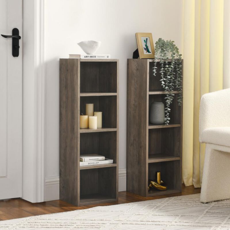 8-Tier Media Tower Rack for Stylish & Space-Saving CD, DVD, and Game Storage