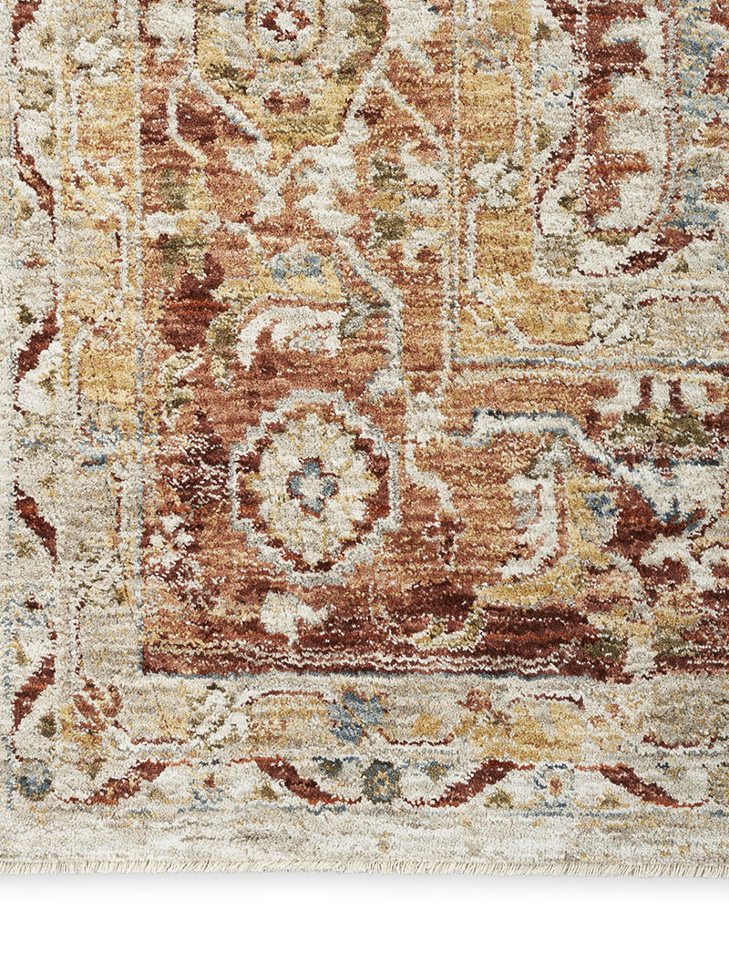 Sahar SHR02 Ivory 2'3" x 10'2" Rug image number 3