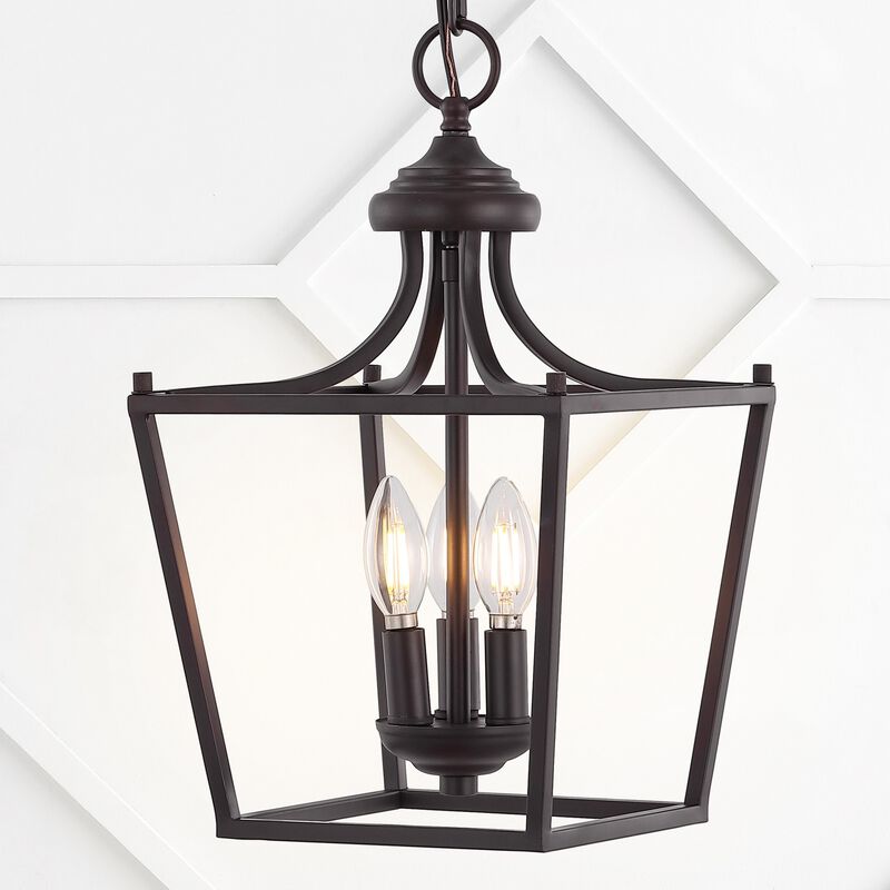 Camden Iron Classic Midcentury Pendant Lantern