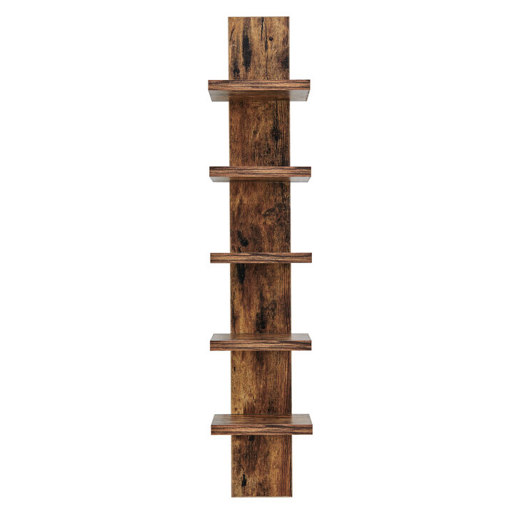 Utility Column Spine Wall Shelves