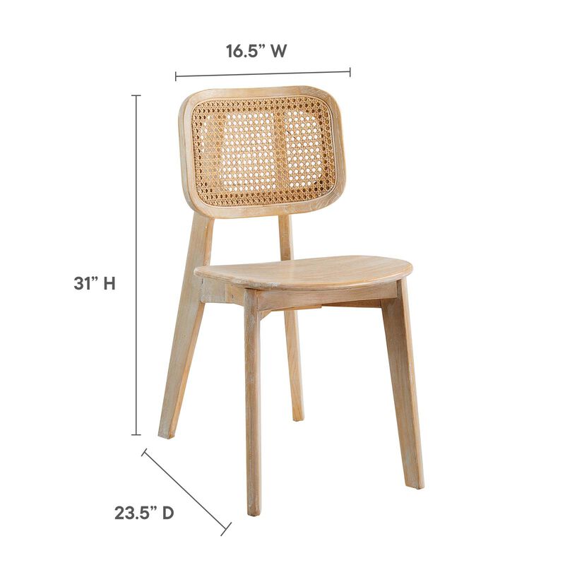Habitat Wood Dining Side Chair Set of 2 image number 7