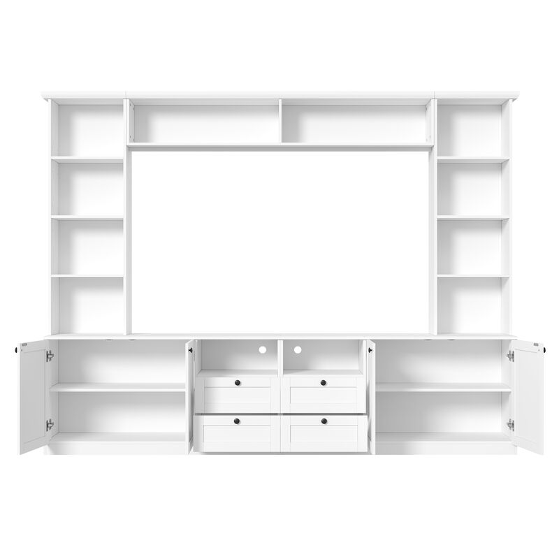 Poxkax Elegant Entertainment Center Wall image number 7