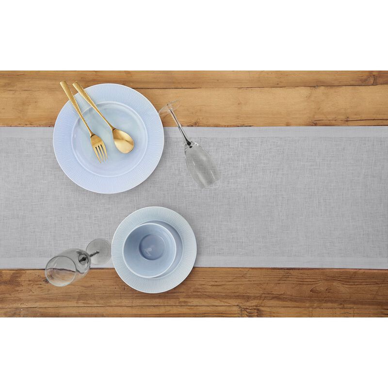 Solino Home Fete 100% Linen Table Runner &ndash; Handcrafted, Machine Washable, Perfect for Holiday and Everyday Dining