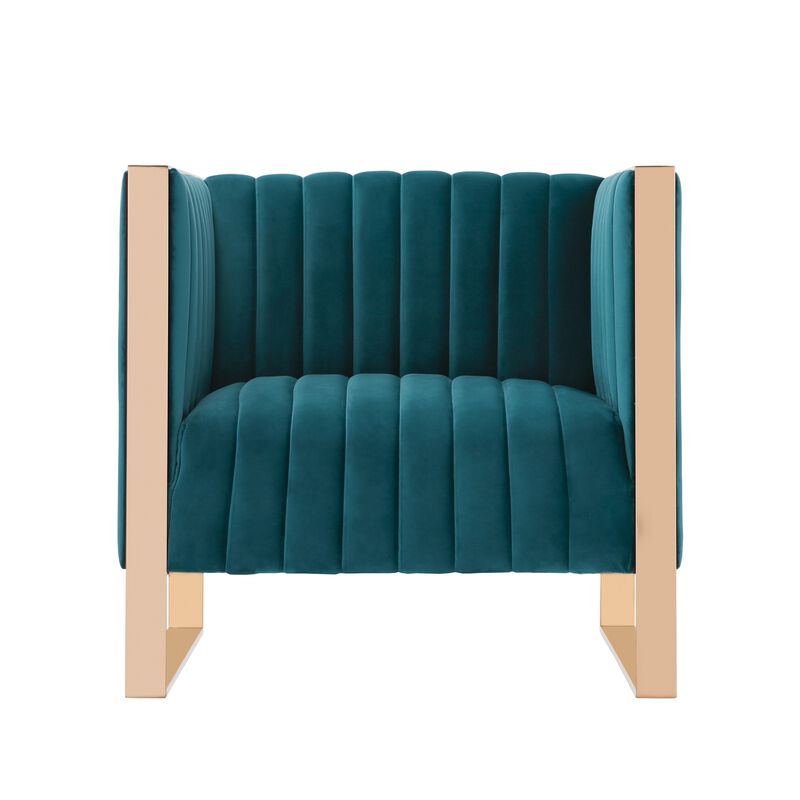 Trillium Blue Sofa and Accent Chairs Set