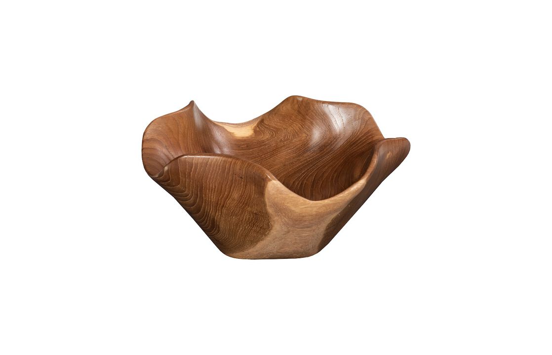 Teak Natural Wood Bowl