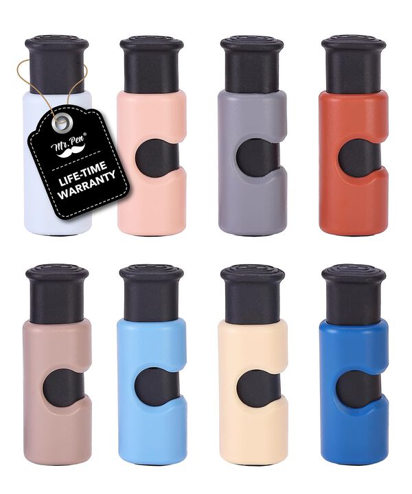 Mr. Pen- Bag Clips, 8 Pack, Squeeze and Lock Bread Bag Clips for Food Storage, Food Clips for Bags, Bread Clips, Plastic Bag Cli