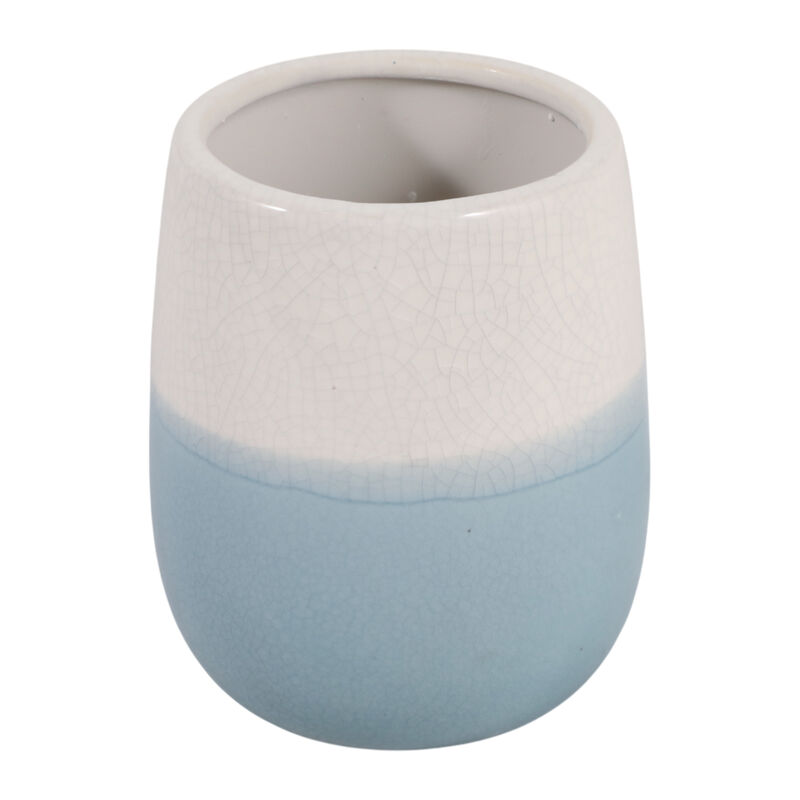 2-Tone Pencil Cup White/Blue image number 2