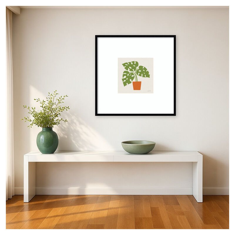 Potted Plants V by Cheryl Warrick Wood Framed Wall Art Print image number 4