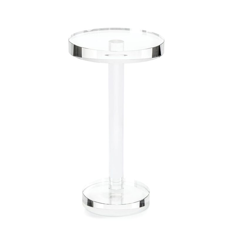 Round Crystal Martini Table