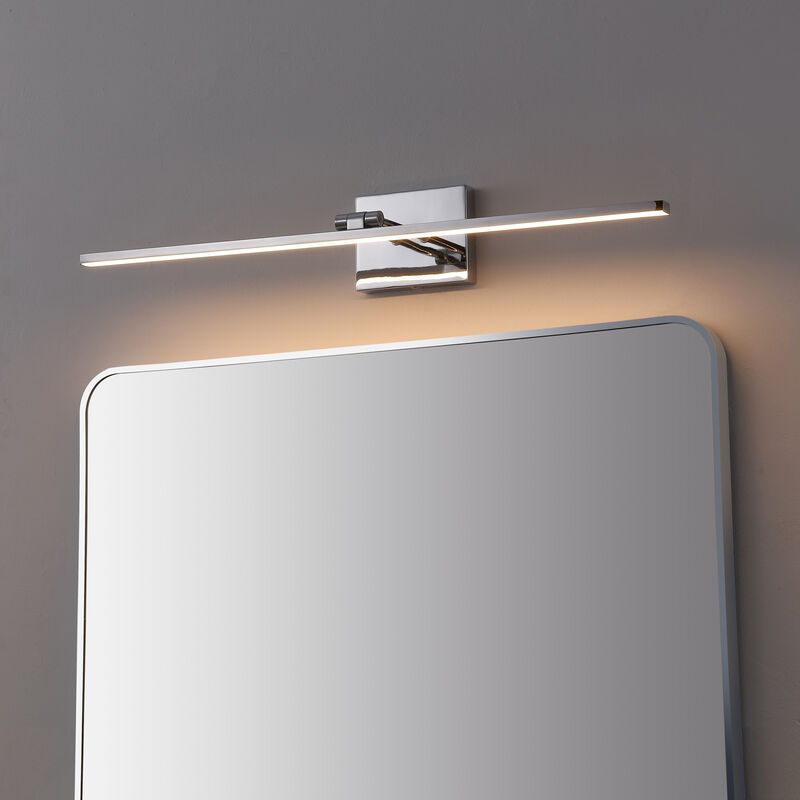 Santino 28" Modern Minimalist Swivel Integrated Dimmable LED Rechargeable Picture Light with Touch Sensor