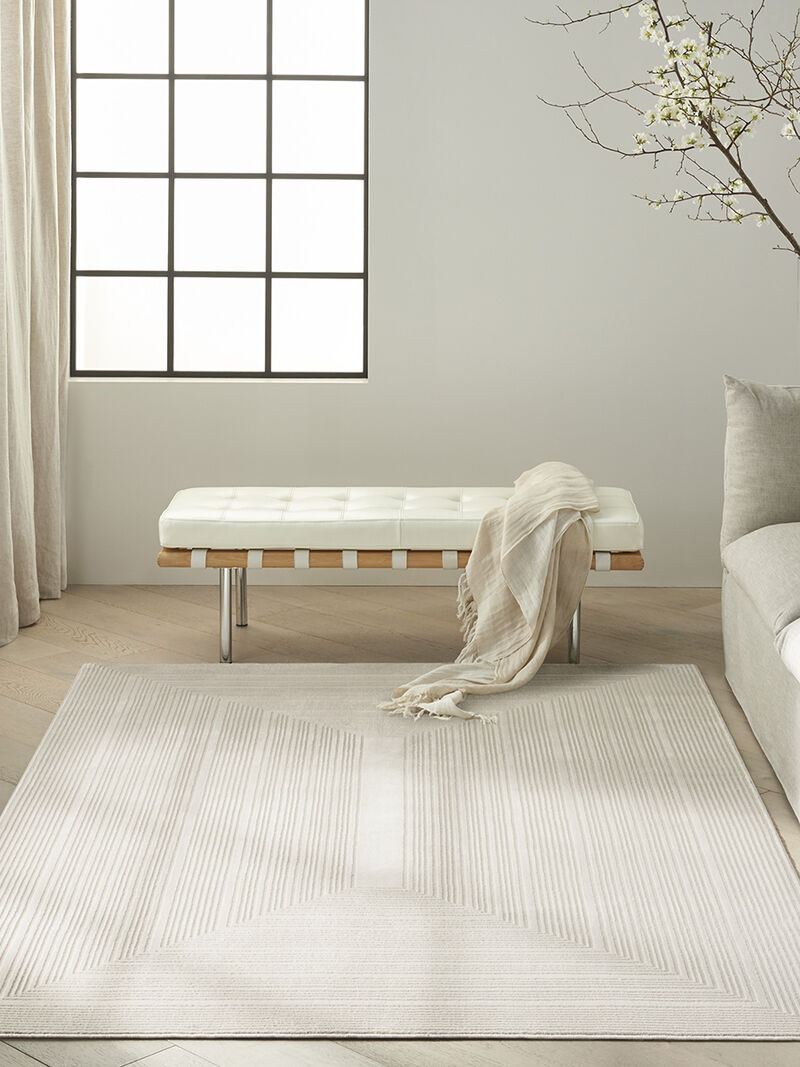 CK024 Irradiant IRR02 Ivory 3'11" x 5'11" Rug