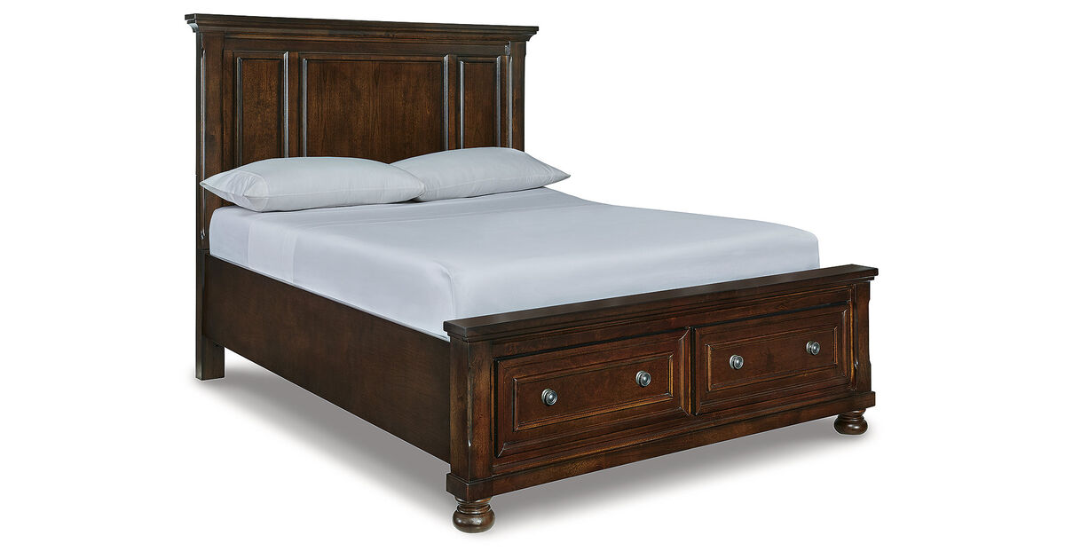 Porter Queen Panel Storage Bed