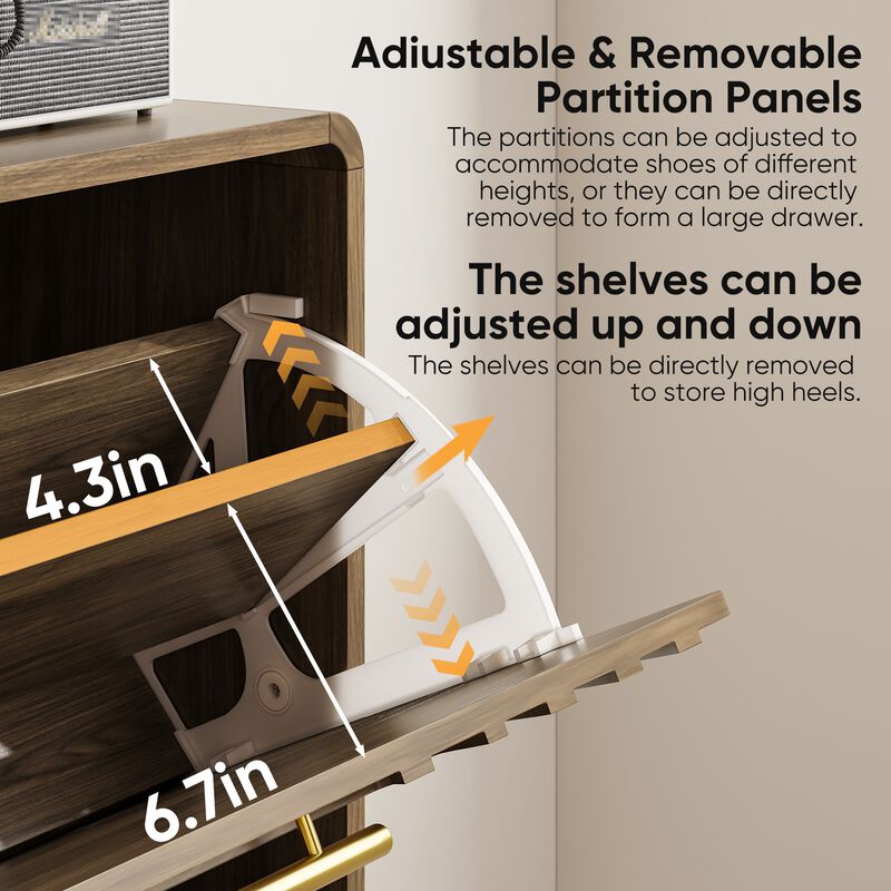 TATEUS Shoe Cabinet image number 5