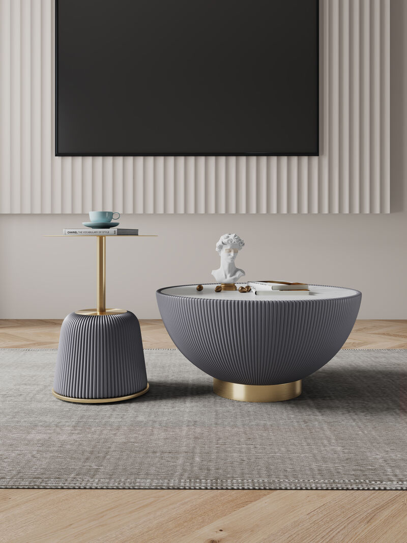 Anderson Gray Coffee Table and Accent Table