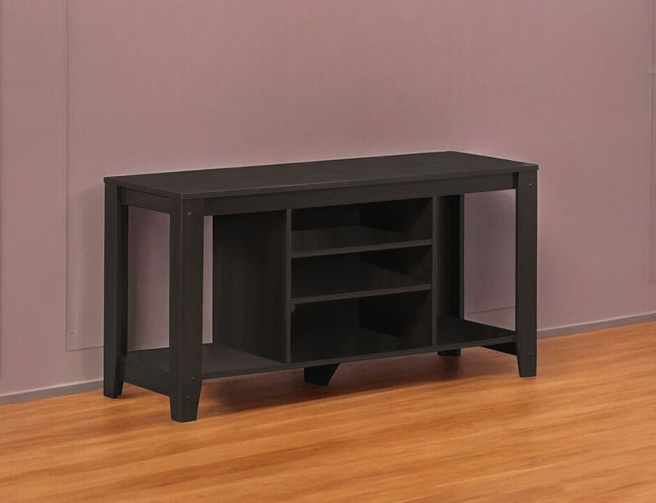 TV Stand with Open Shelving – Durable Entertainment Center for Living Room, Gaming, and Organization