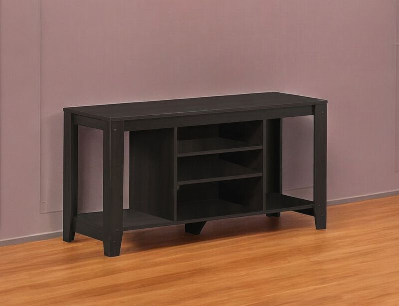 TV Stand with Open Shelving – Durable Entertainment Center for Living Room, Gaming, and Organization