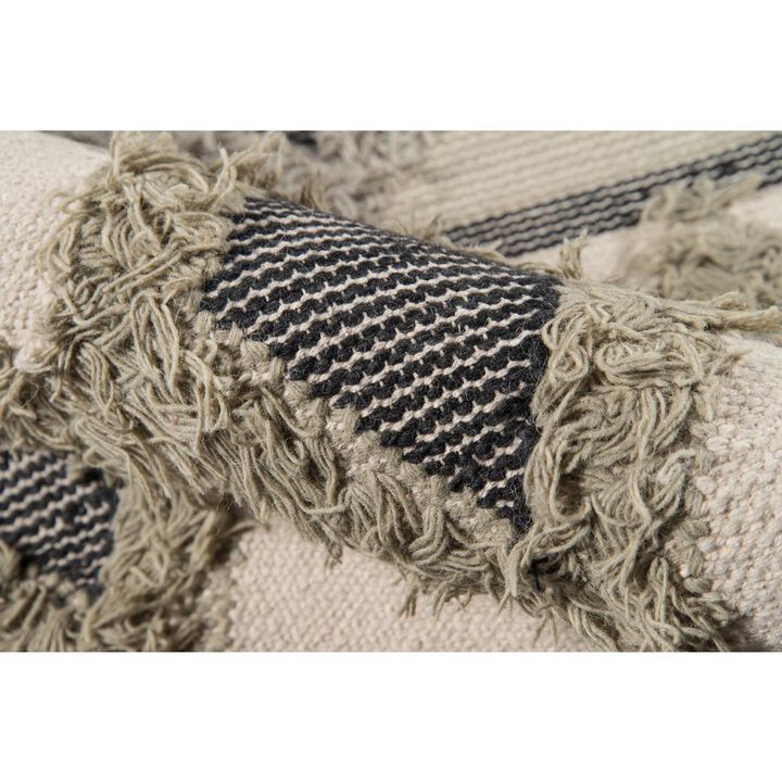 Novogratz Contemporary Rectangle Area Rug, Sage, 3' X 5'