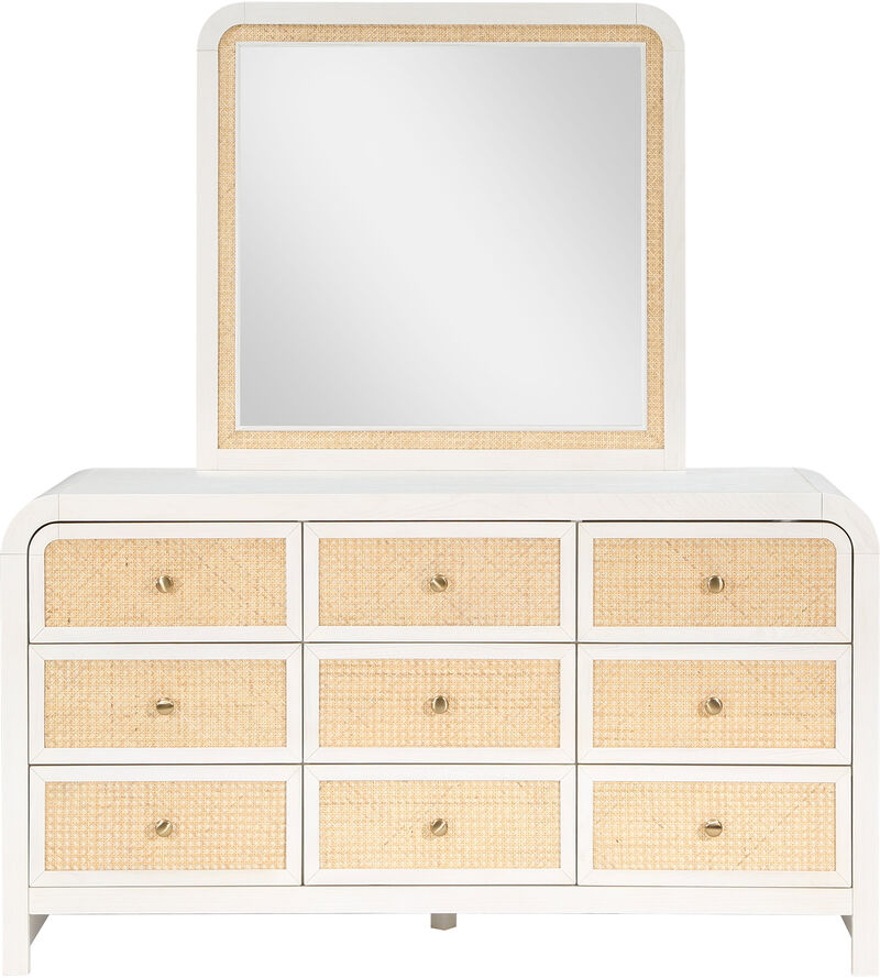 Meridian Furniture Siena White Dresser image number 3