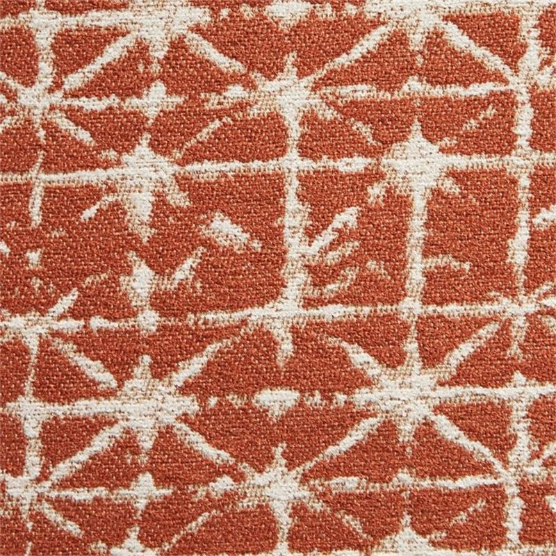 Michael Amini Sundance Foster 20 Square Throw Pillow, Set of 2 - Spice Orange