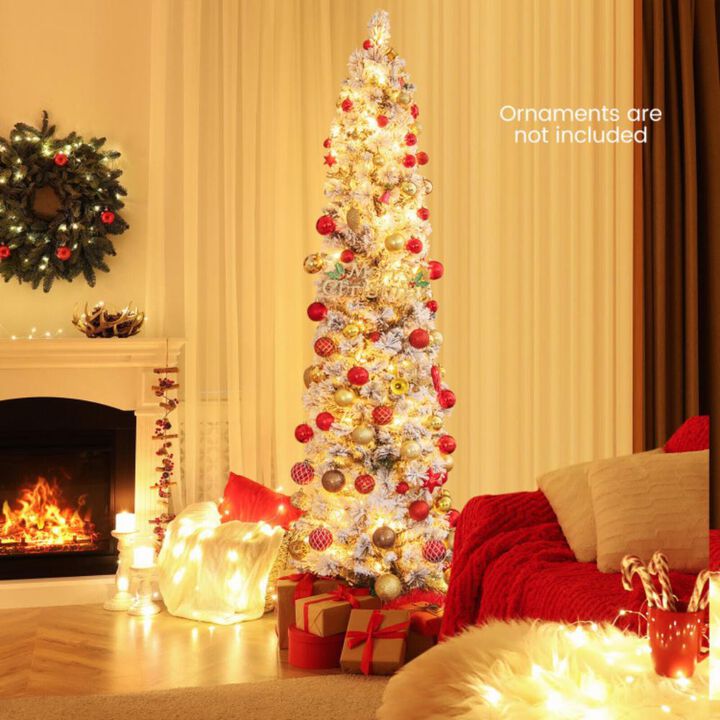 Artificial Christmas Tree for Holiday Décor, Pre-Lit & Realistic Pine Needles